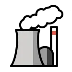 Nuclear Power Plant SVG Icon